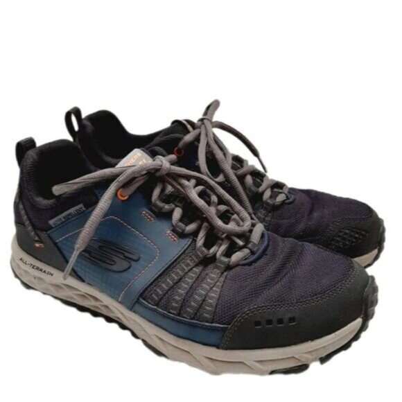 SKECHERS Escape Plan All-terrain Lace-up Hiker Men's Shoe Sz 9.5 - Picture 1 of 15
